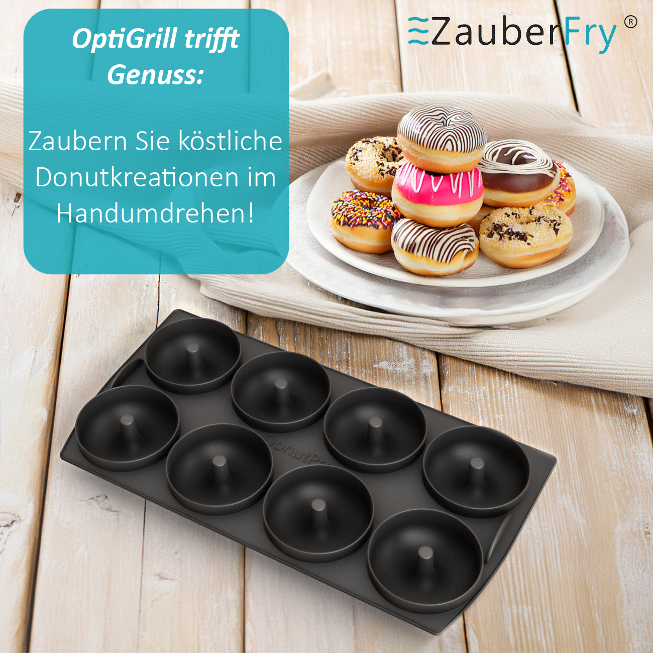 ZauberFry® Inserto para donuts XL