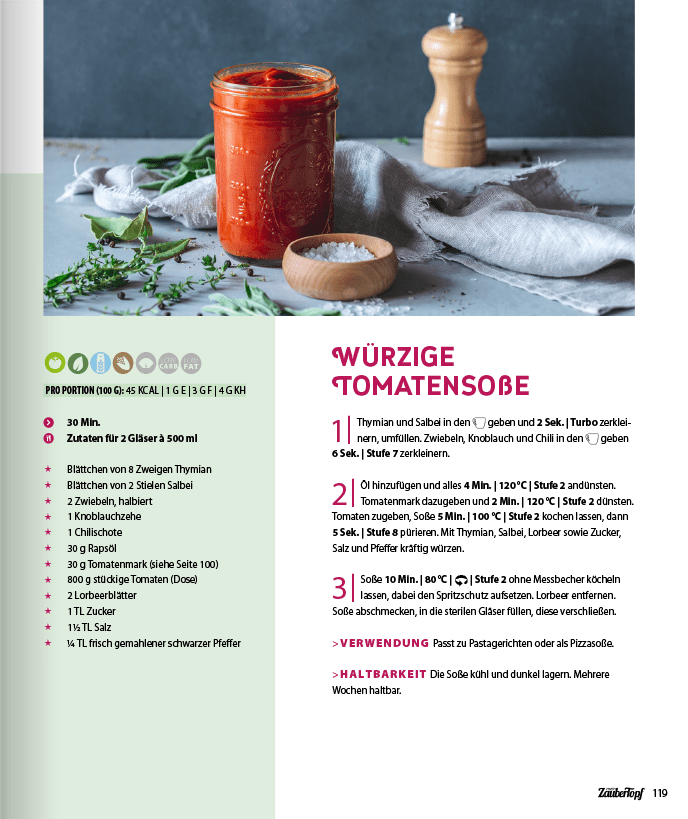 mein ZauberTopf Einfach lecker! So einfach einmachen - Marmelade, Likör und Pesto aus dem Thermomix