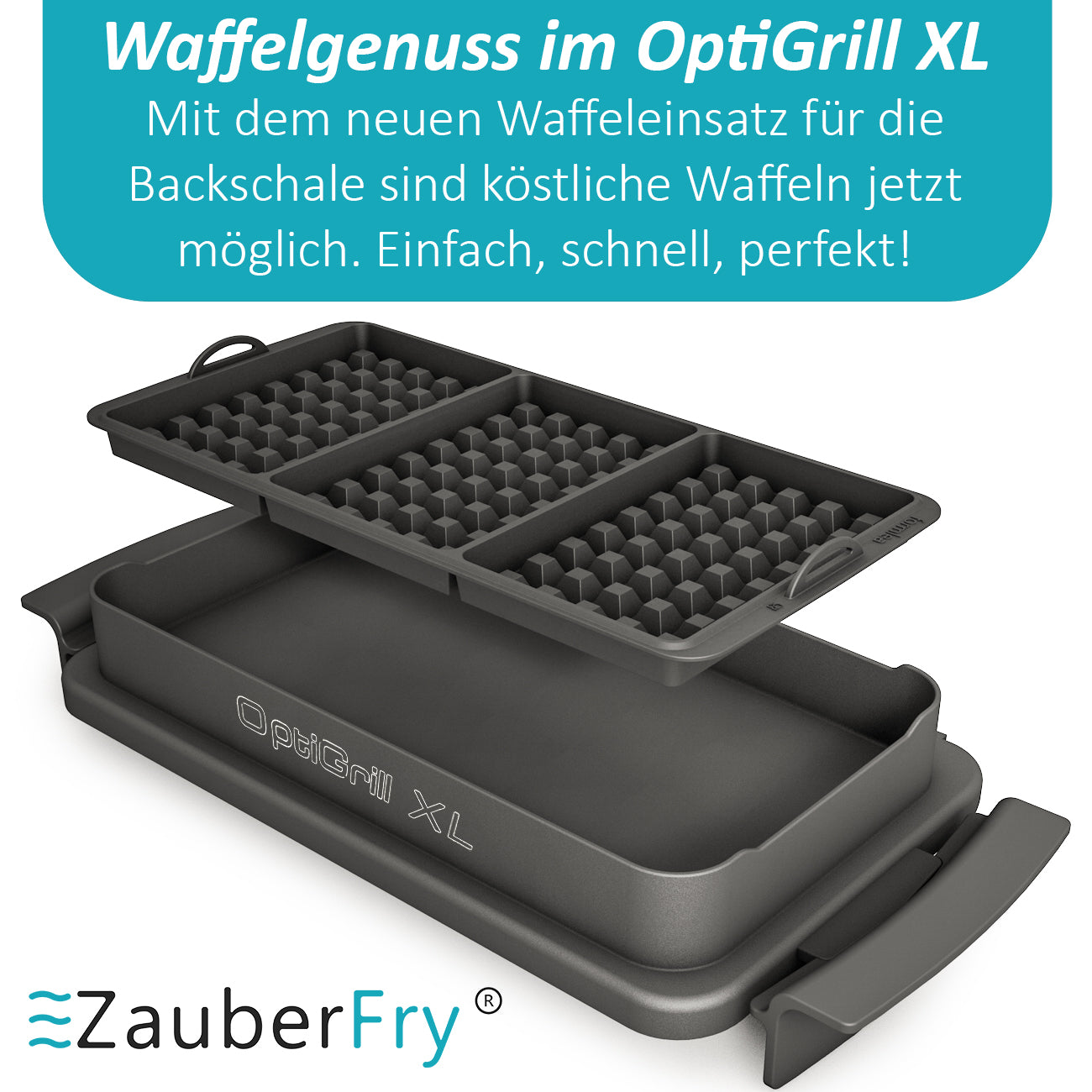 ZauberFry® Inserto para gofres XL